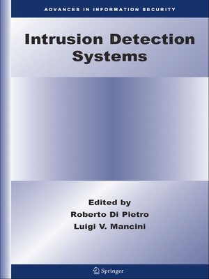 cover image of Intrusion Detection Systems